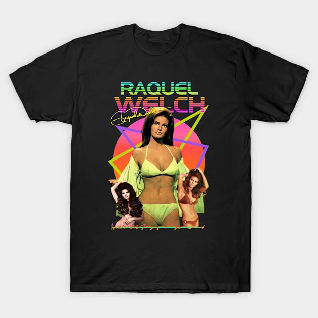 Raquel Welch Beach Sexy 80s T-Shirt by CrazyRich Bimasakti1'no11